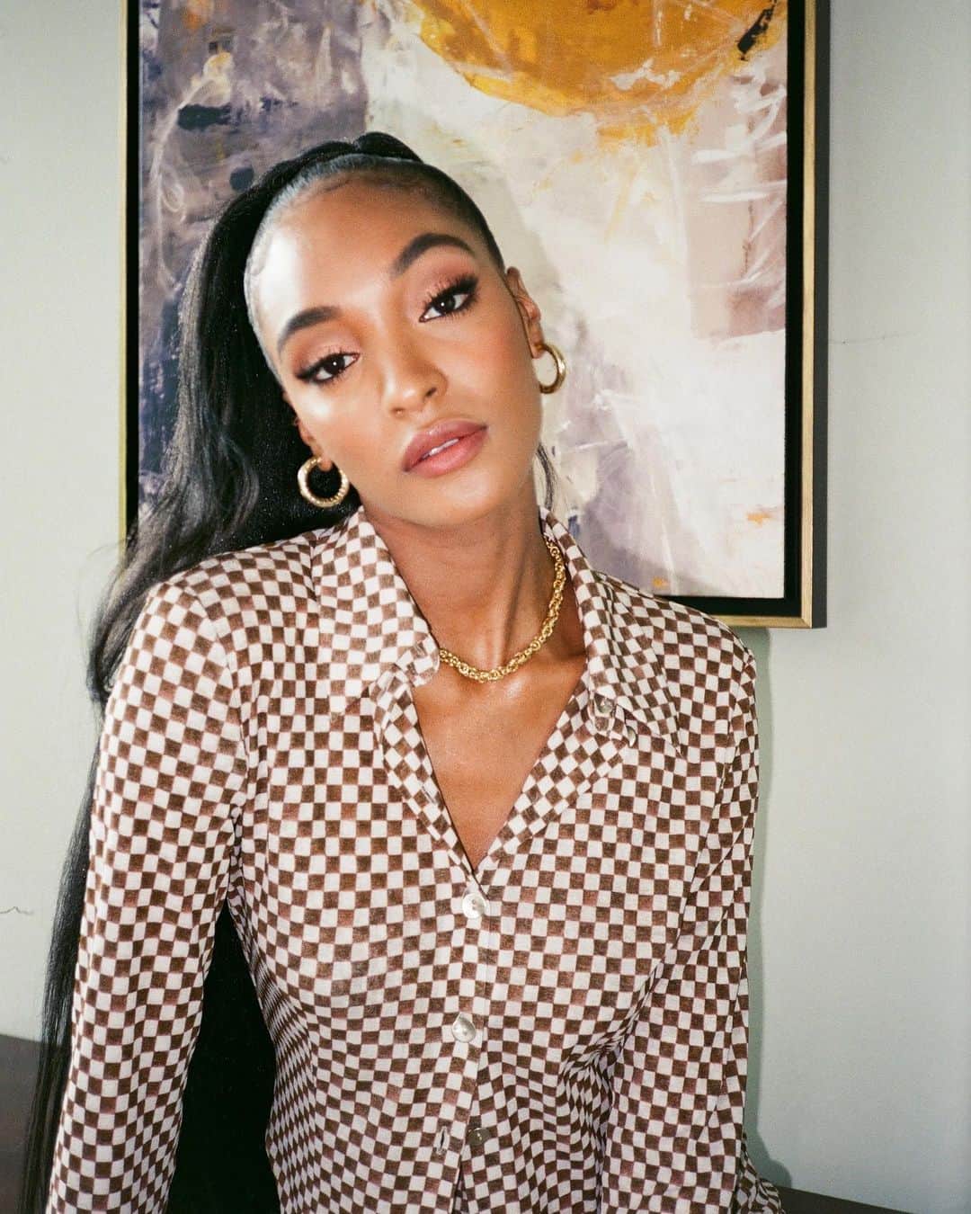 ジョーダン・ダンのインスタグラム：「Brown Sugar Babe🤎」