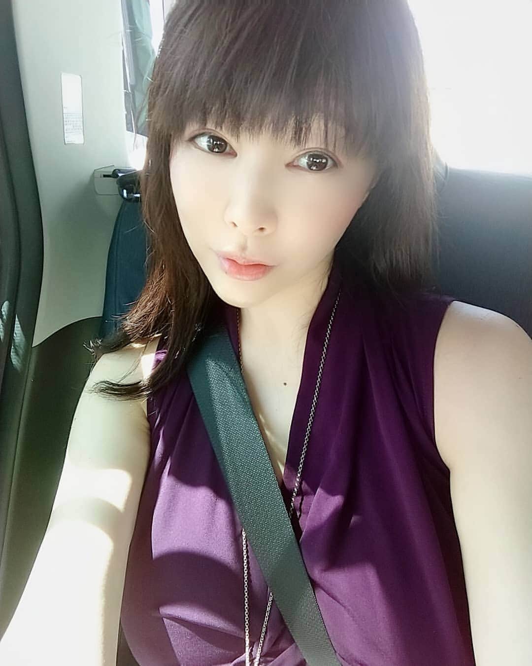 松坂南さんのインスタグラム写真 - (松坂南Instagram)「この日も移動中～🎵  #グラドル自画撮り部  #model  #selfie  #小顔 #美肌 #美白肌  #透明感」9月30日 2時16分 - minami_matsuzaka