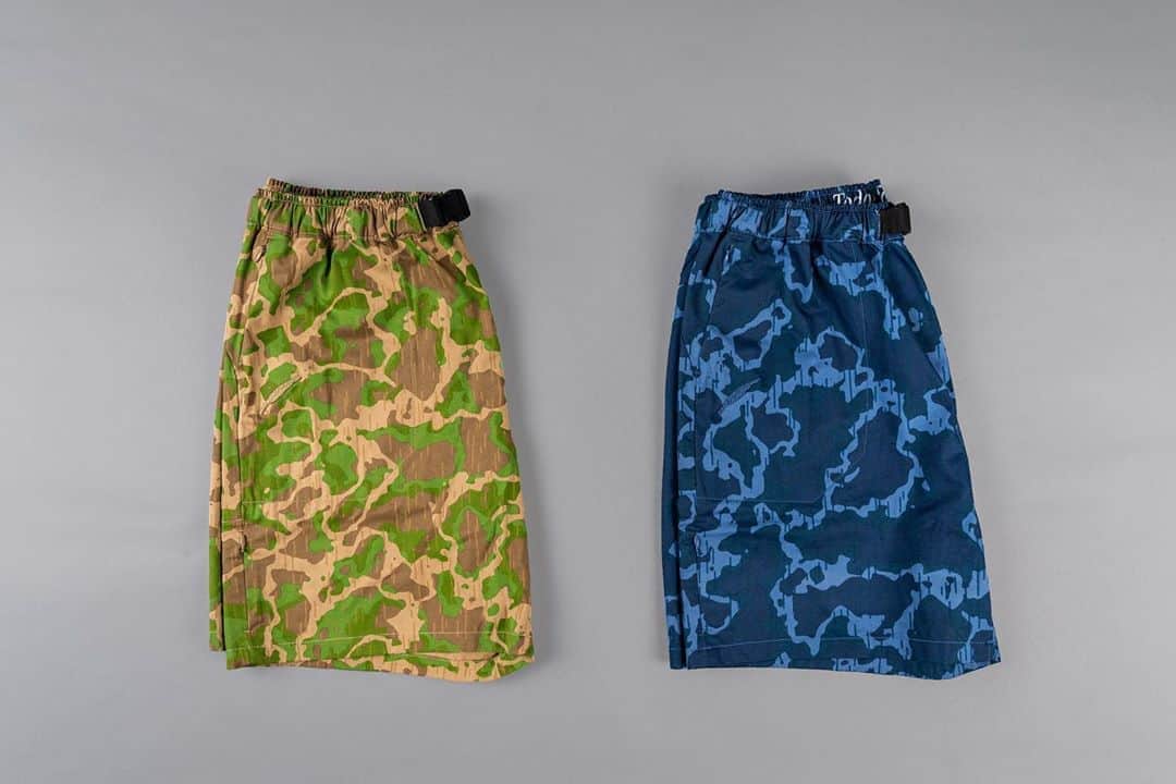 パブリッシュブランドのインスタグラム：「Martin - overcast camo short, waist belt with buck, and hidden side seam pocket.  . . . . #publishbrand #todayfortomorrow #camo」