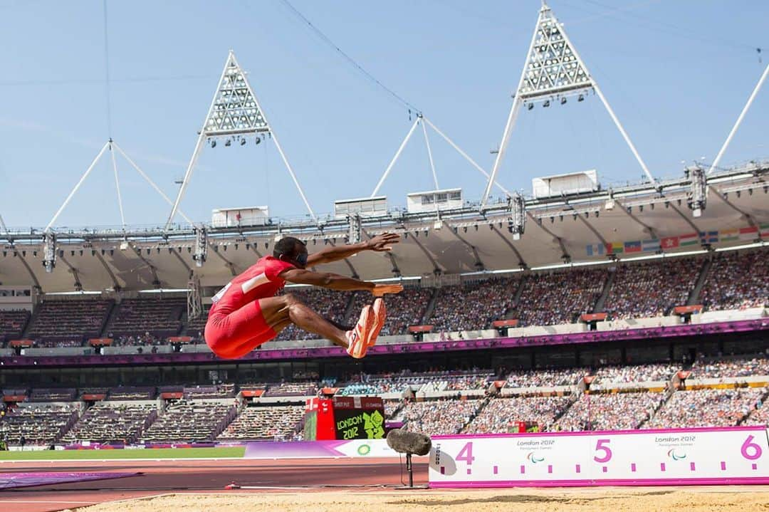 レックス・ジレットのインスタグラム：「It’s not a game out here 💪🏾 #LongJump #Athlete #TeamUSA #TeamPanasonic #TeamIntel #Paralympics #ParalympicGames #Fly #Tokyo2020 #London2012 #Work #TrackNation #TrackAndField #Inspiration #Motivation」