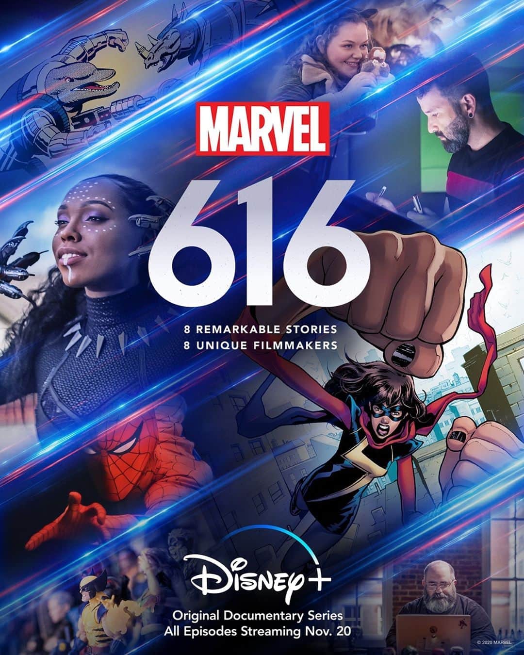 Marvel Entertainmentさんのインスタグラム写真 - (Marvel EntertainmentInstagram)「Uncover how your favorite comics have inspired the world right outside your window. All episodes of "Marvel’s 616" premiere November 20 on #DisneyPlus. #Marvel616」9月30日 3時00分 - marvel