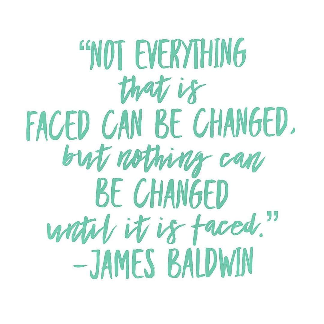 ブリアンナ・ブラウンさんのインスタグラム写真 - (ブリアンナ・ブラウンInstagram)「Love this one! 💜👊🏽  “Not everything that is faced can be changed, but nothing can be changed without being faced.” #jamesbaldwin #quotestoliveby #tuesdaythoughts」9月30日 6時50分 - briannabrownkeen