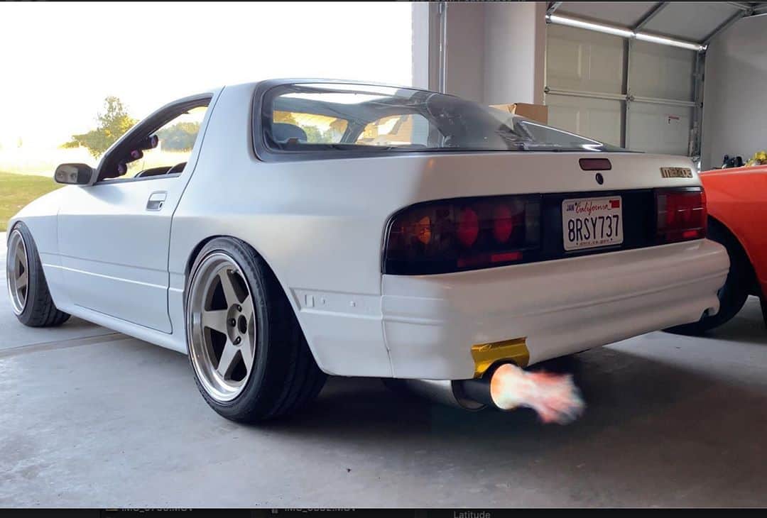 スティーブのインスタグラム：「RX-7 🔥 progression. swipe right!! Brought to you by @rotaryryan80 and StevesPOV!」