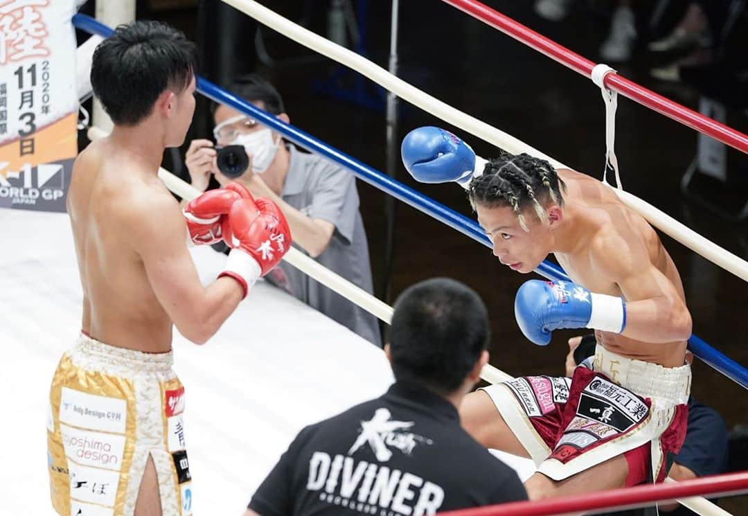 K-1【Official】さんのインスタグラム写真 - (K-1【Official】Instagram)「🗓September 26,2020 🚩Korakuen Hall 🔥Takaya Ogura vs Lyra . 📸#NaokiFukuda  #k1wgp #k1 #Krush #福田直樹 @ogu_3peace @lyra4_」9月30日 8時53分 - k1wgp_pr