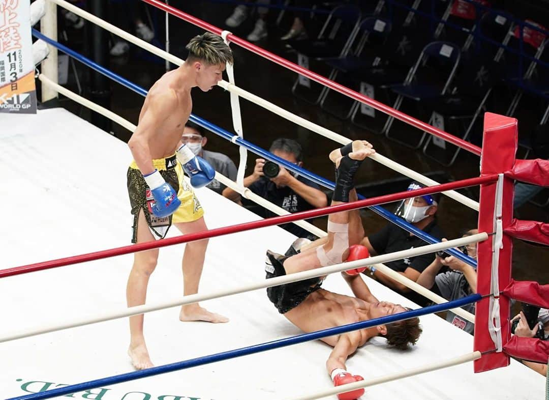 K-1【Official】さんのインスタグラム写真 - (K-1【Official】Instagram)「🗓September 26,2020 🚩Korakuen Hall 🔥Kyohei Hayashi vs Keito Okajima  . 📸#NaokiFukuda  #k1wgp #k1 #Krush #福田直樹 @kyoheikick1029 @keito0205」9月30日 9時07分 - k1wgp_pr