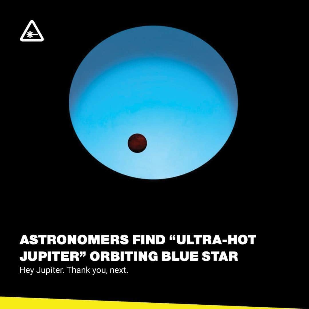 クリス・ハードウィックさんのインスタグラム写真 - (クリス・ハードウィックInstagram)「Hot: new ultra-hot Jupiter ⁠ Not: current Jupiter ⁠ link in bio」9月30日 9時01分 - nerdist