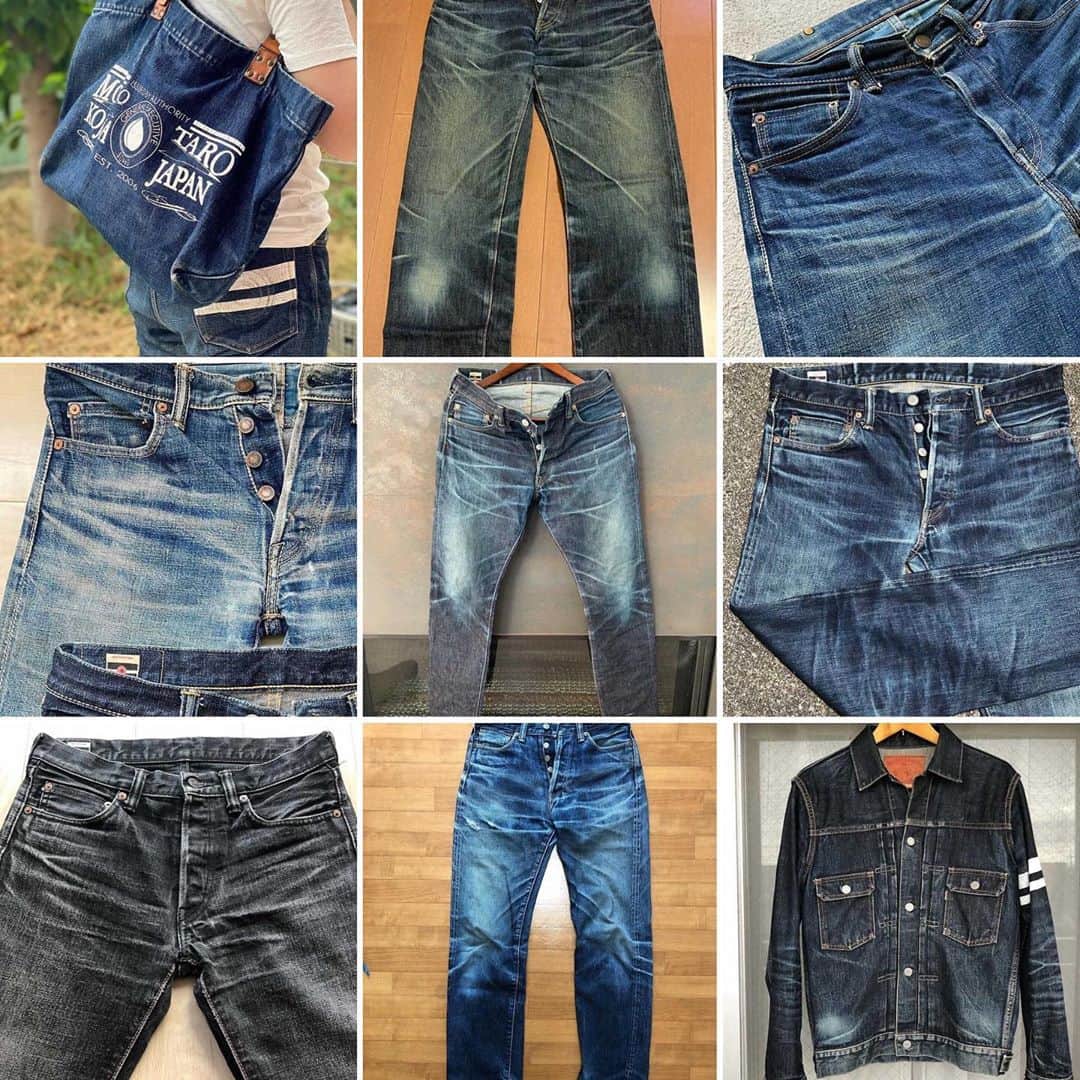 momotarojeansのインスタグラム：「YOUR FADE DENIM PROMOTION WINNER!!  Really appreciated the all challenger.  We will send DM to the winners later.  Winners' denim will be show the details at our WEB SITE.  stay tuned!  優秀者発表！  どの色落ちデニムも素晴らしかったです！ 選ばれた方には改めてメッセージを送らせていただきます！ 後日、優秀者の色落ちデニムの詳細写真をWEB SITEで公開させてもらいます！ 楽しみにしていてください！」