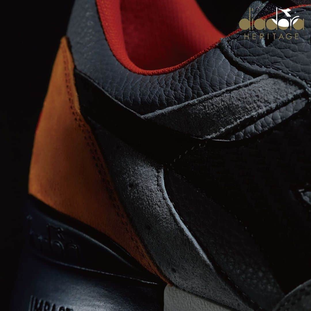 ディアドラのインスタグラム：「. 【diadora NEW PRODUCT INFORMATION】 . "intrepid diablo" . イタリアで最もアイコニックなスーパーカーからインスパイアされたアイテム。 ベースのプロダクトは1980年代当時の契約アスリートがトレーニング用として使用していたモデルとして知られる"intrepid" 大胆な勇敢なと言う意味の“intrepid”に由来する同作はインソールにvibrassorbを搭載。 優れたクッション性によりスピードを求めるシリアスランナーから愛用された一足。 . #diadora #diadoraheritage #intrepid #madeinitaly #makeitbright #sneakers #ディアドラ #ディアドラヘリテージ #イントレピッド #メイドインイタリー #スニーカー」