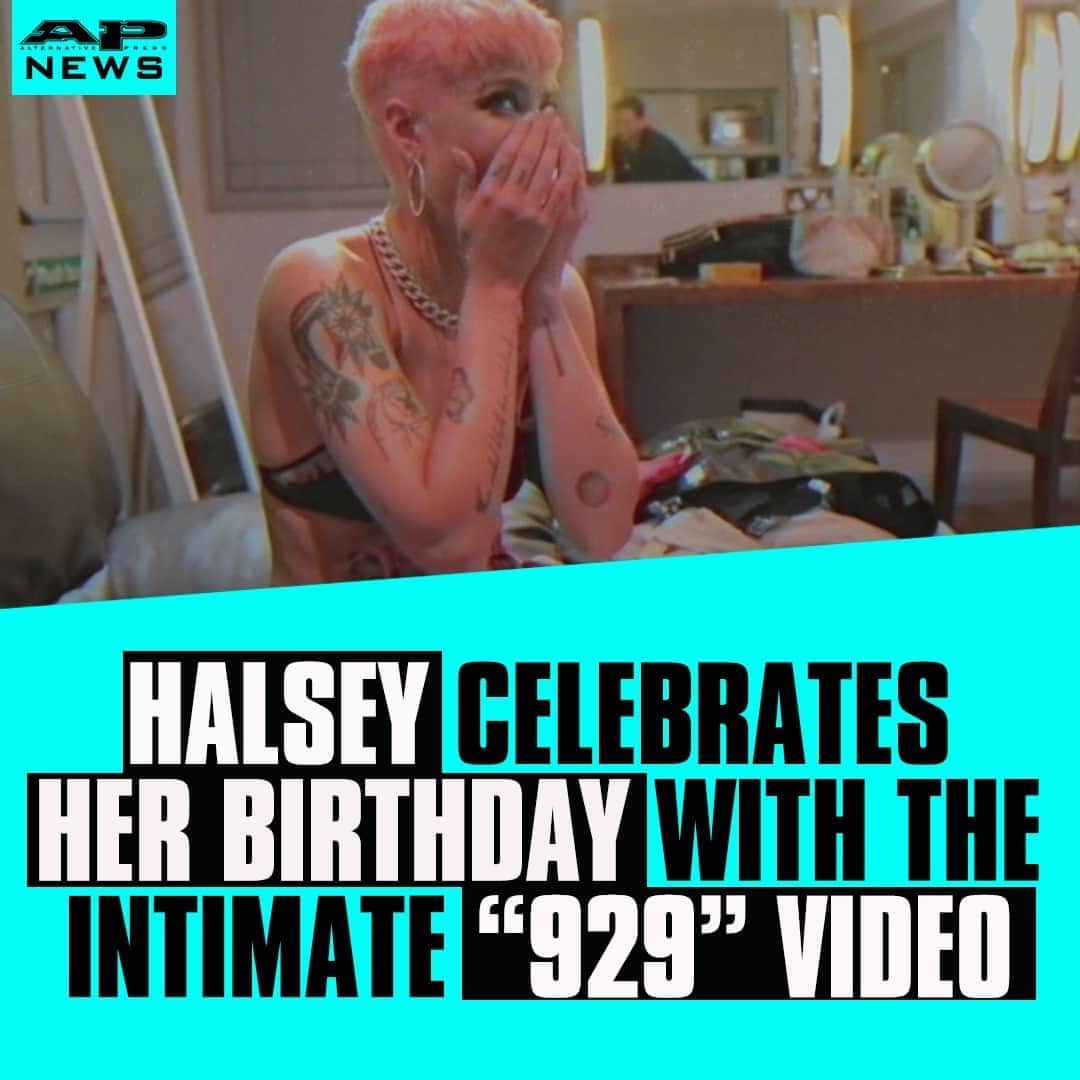 Alternative Pressさんのインスタグラム写真 - (Alternative PressInstagram)「WATCH: @iamhalsey’s personal, new video for “929” offers a glimpse into her childhood and success and is the first of many birthday surprises she has in store this week ⁠ LINK IN BIO⁠ .⁠ .⁠ .⁠ #halsey #iamhalsey #929 #halsey929 #altpress #alternativepress」9月30日 10時01分 - altpress