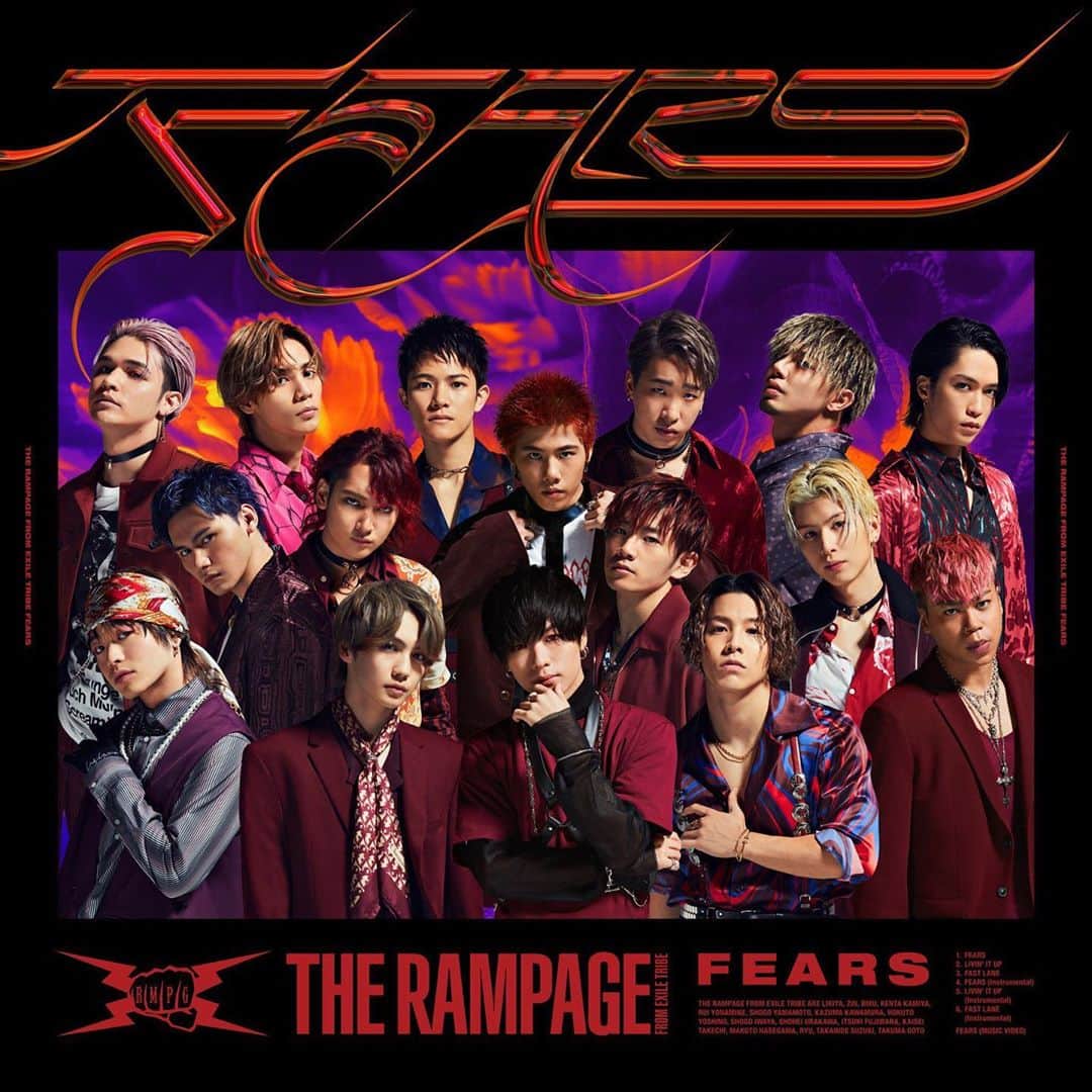 DirtyOrangeのインスタグラム：「2020.9.30リリース THE RAMPAGE from EXILE TRIBE 『FEARS』 編曲させていただきました！ 東海テレビ・フジテレビ系ドラマ 『恐怖新聞』の主題歌にもなっています、是非チェックしてみてください！ よろしくお願いします🙏  #therampage #exiletrie #FEARS #恐怖新聞」