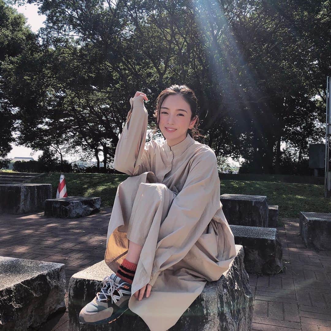 のインスタグラム：「good morning.☀️🐻🌈 素敵な1 日の旅へ　Let's go！」