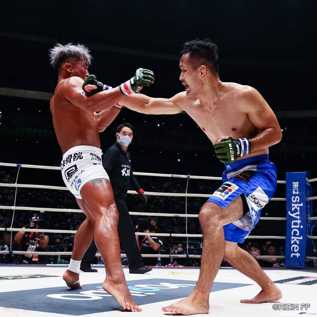 RIZIN FF OFFICIALさんのインスタグラム写真 - (RIZIN FF OFFICIALInstagram)「Yogibo presents RIZIN.24 -PLAYBACK PHOTOS- [Match.9] . Koji Takeda defeats Yuki Kawana by Split Decision . #RIZIN #RIZIN24 #MMA #総合格闘技 #さいたまスーパーアリーナ #武田光司 #川名雄生」9月30日 12時00分 - rizin_pr