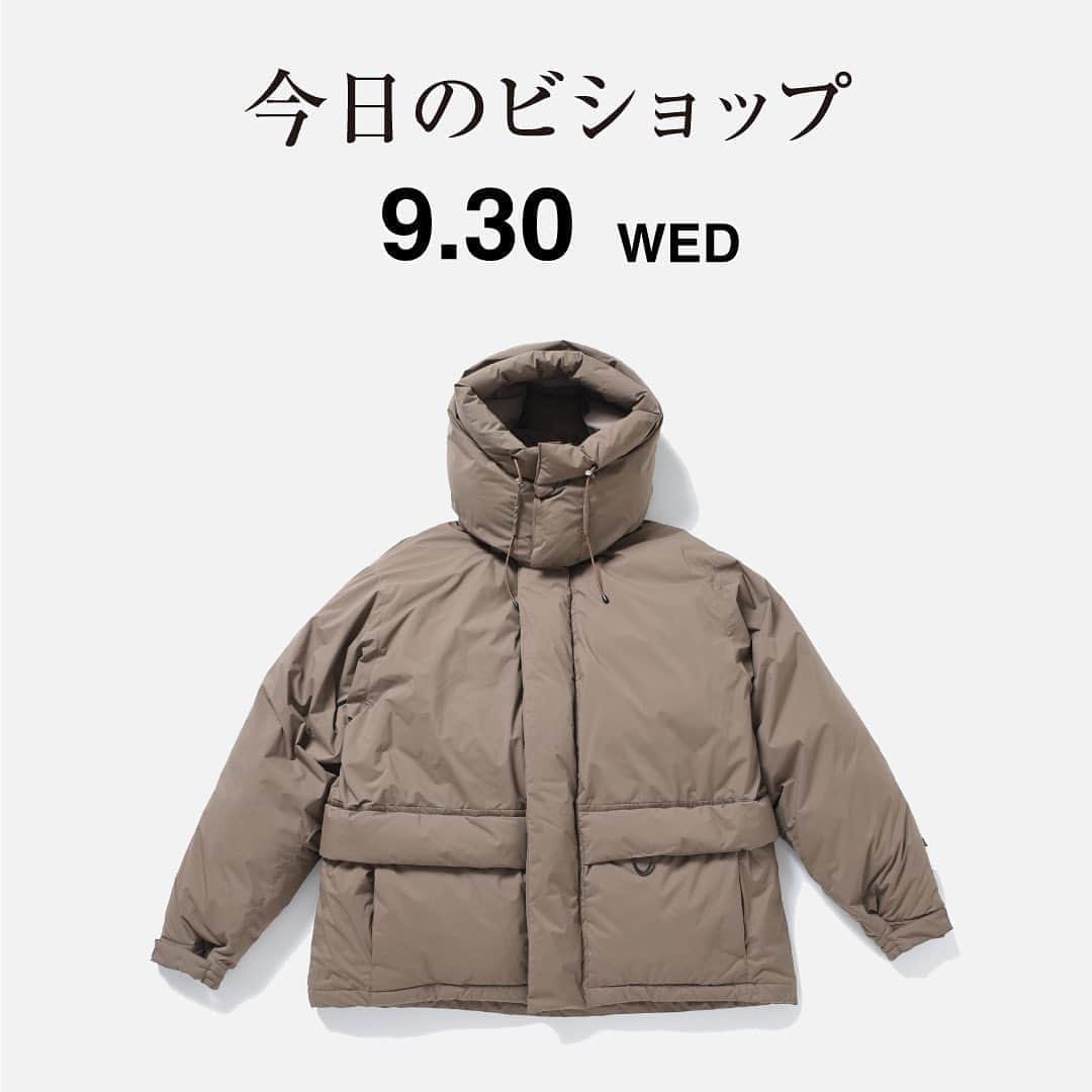 のインスタグラム：「『今日のビショップ』9月30日(水) ・ -DAIWA- GORE-TEX INFINUM EXPEDITION DOWN JACKET ¥76,000+tax ・ 『今日のビショップ』はHPにてご紹介しております。 ＊トップのリンクよりHPご覧いただけます。 ・ #今日のビショップ #daiwa #daiwapier39 #20AW #bshop #bshop_official」