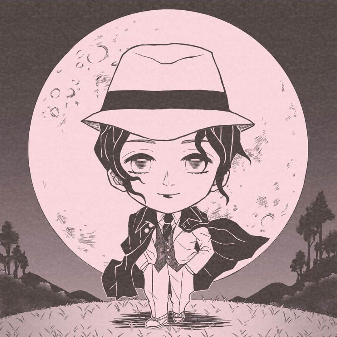 奥村佳恵のインスタグラム：「👹🖤 #仮装をするなら鬼舞辻無惨  #鬼滅の刃  #鬼滅の刃メーカー  #鬼舞辻無惨」
