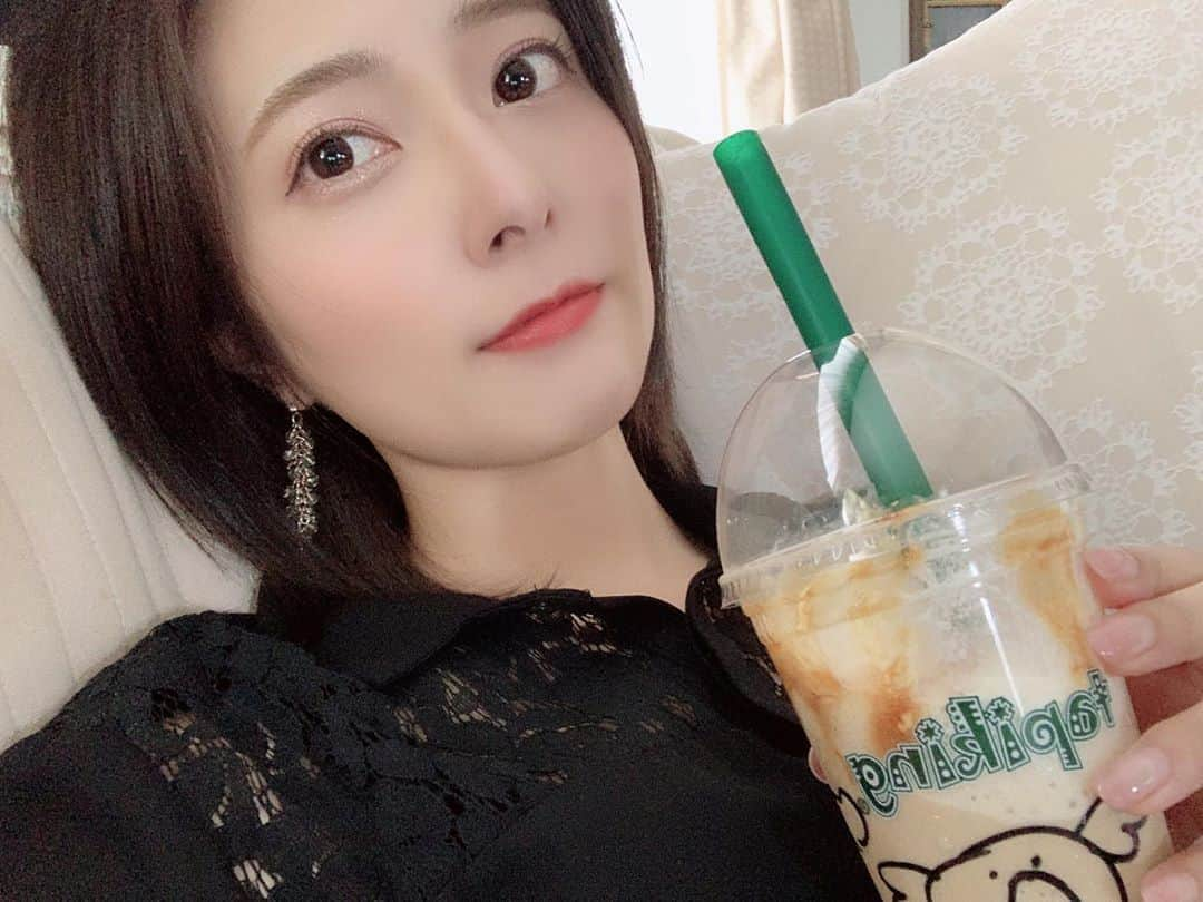 林田雪菜さんのインスタグラム写真 - (林田雪菜Instagram)「安定のタピキング、Uber Eatsでも注文出来るようになりました🙋‍♀️ 家にいながらタピオカ☻最高☻  #タピキング #タピオカ #熊本タピオカ #キャラメルオレ #ubereats #ウーバーイーツ」9月30日 12時15分 - hayashidayukina