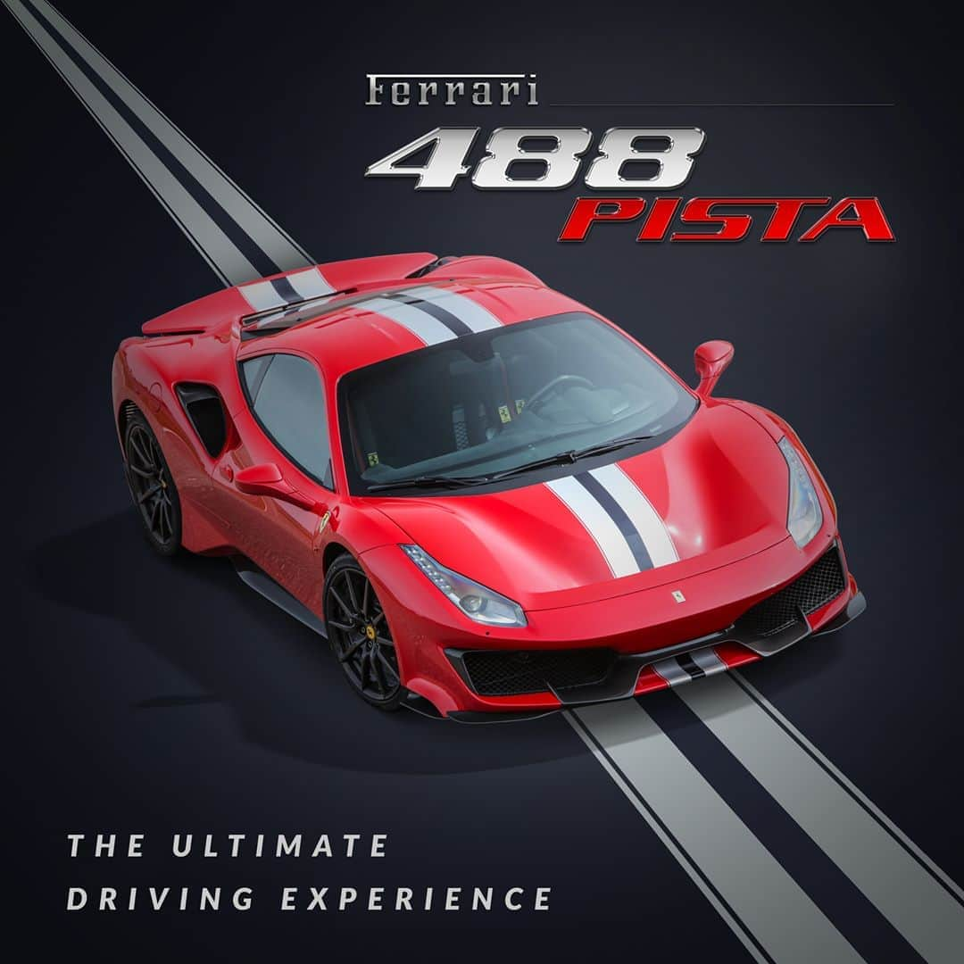 フェラーリさんのインスタグラム写真 - (フェラーリInstagram)「The ultimate driving experience starts with the #Ferrari488Pista. The model features racing derived technology for exceptional handling and driving-pleasure both on and off the track, for drivers of all levels #Ferrari #CarsWithoutLimits」10月1日 0時14分 - ferrari