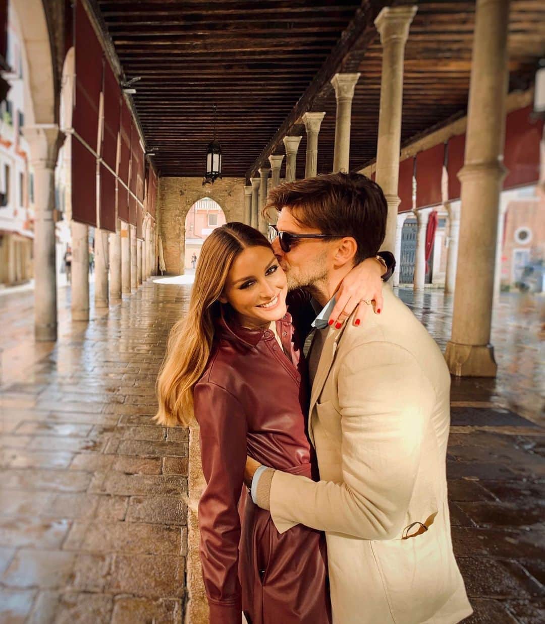 オリヴィア・パレルモのインスタグラム：「In love with Venice 💗⁣ ⁣ 📷: @carlossouza1311」