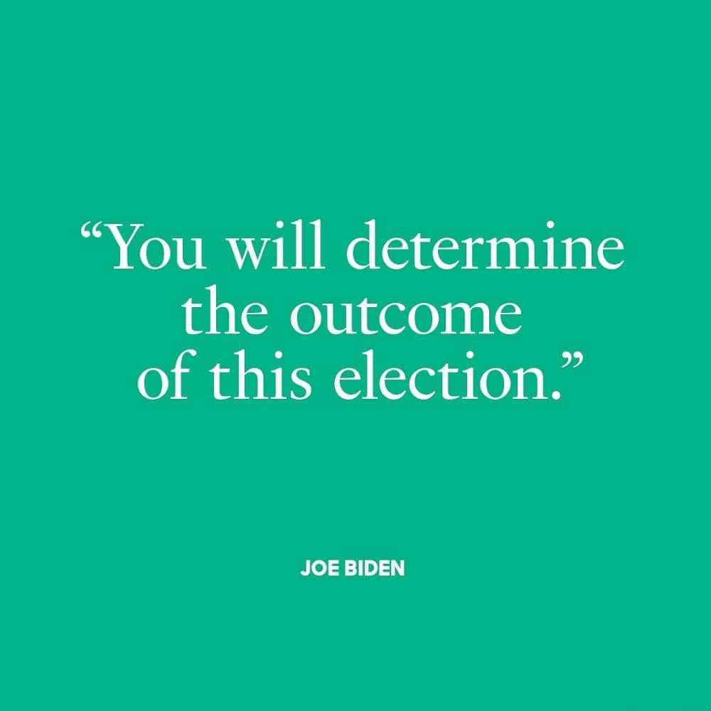 ヒラリー・クリントンさんのインスタグラム写真 - (ヒラリー・クリントンInstagram)「Among the most important things @joebiden said in last night's debate was when he addressed American voters directly: "Show up and vote. You will determine the outcome of this election. Vote, vote, vote ... He cannot stop you from being able to determine the outcome of this election." ⁣ ⁣ Joe is right. Our job now is to turn out our friends, family, and neighbors to vote for Joe—and save our country from four more years of corruption, disease, and creeping authoritarianism. ⁣ ⁣ Registration deadlines are coming up in many states. Make sure everyone you know has checked their status at iwillvote.com.」9月30日 22時52分 - hillaryclinton