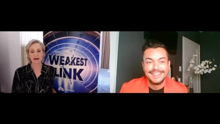アンソニー・ラモスのインスタグラム：「Seems like we could all use something fun and silly this morning @janelynchofficial @nbcweakestlink 🤣」
