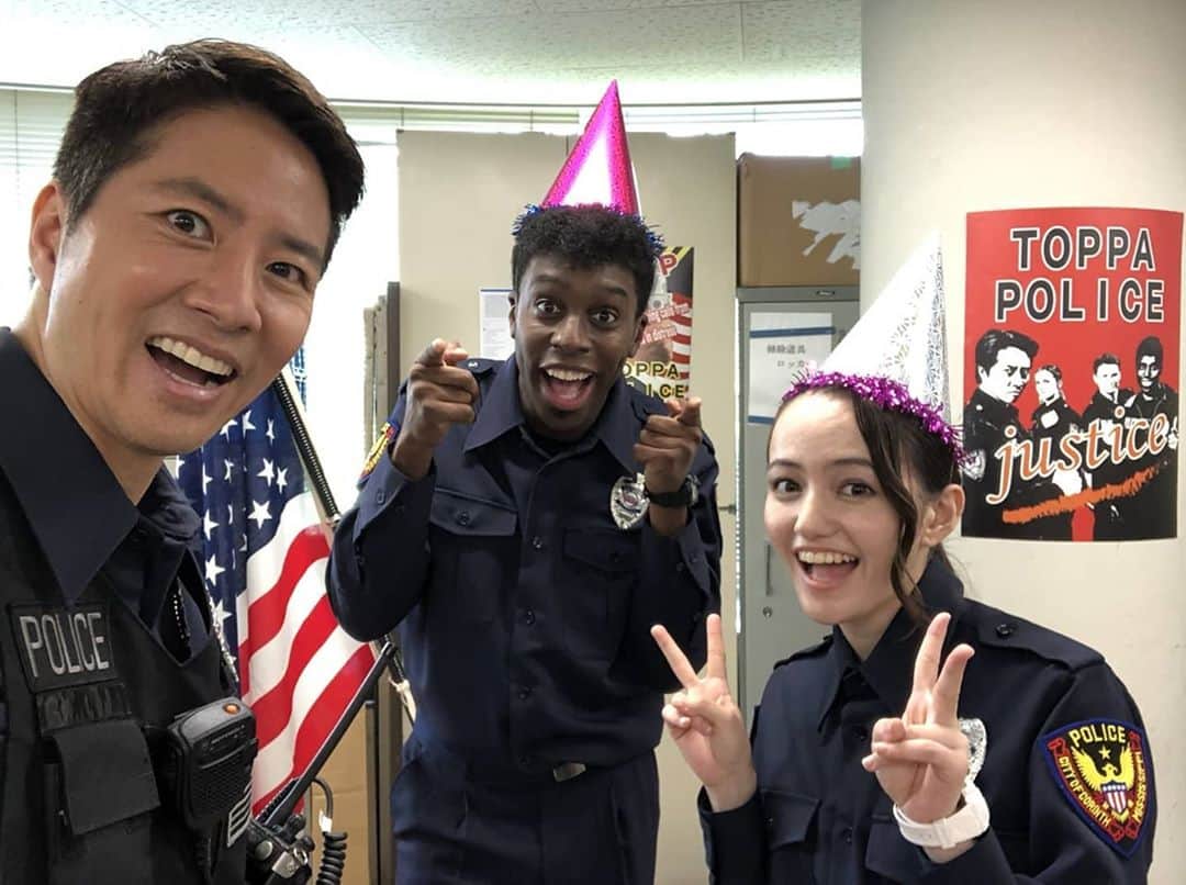 アイク・B・ヌワラのインスタグラム：「アメリカンポリスやってくるぞ！ Don't miss it!!  日テレにて10月1日(木)よる7時から！  #突破ファイル」