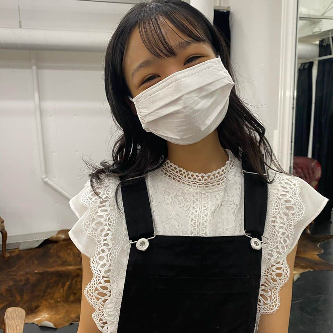 ニコ☆プチさんのインスタグラム写真 - (ニコ☆プチInstagram)「マスクに食べられそうなヒト😁﻿ ﻿ #ニコプチ﻿ #中山あやか﻿ #マスク女子」9月30日 15時29分 - nicopuchi_official
