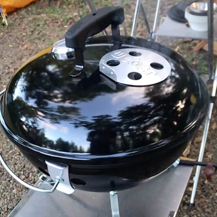 井手大介のインスタグラム：「Weber grill」