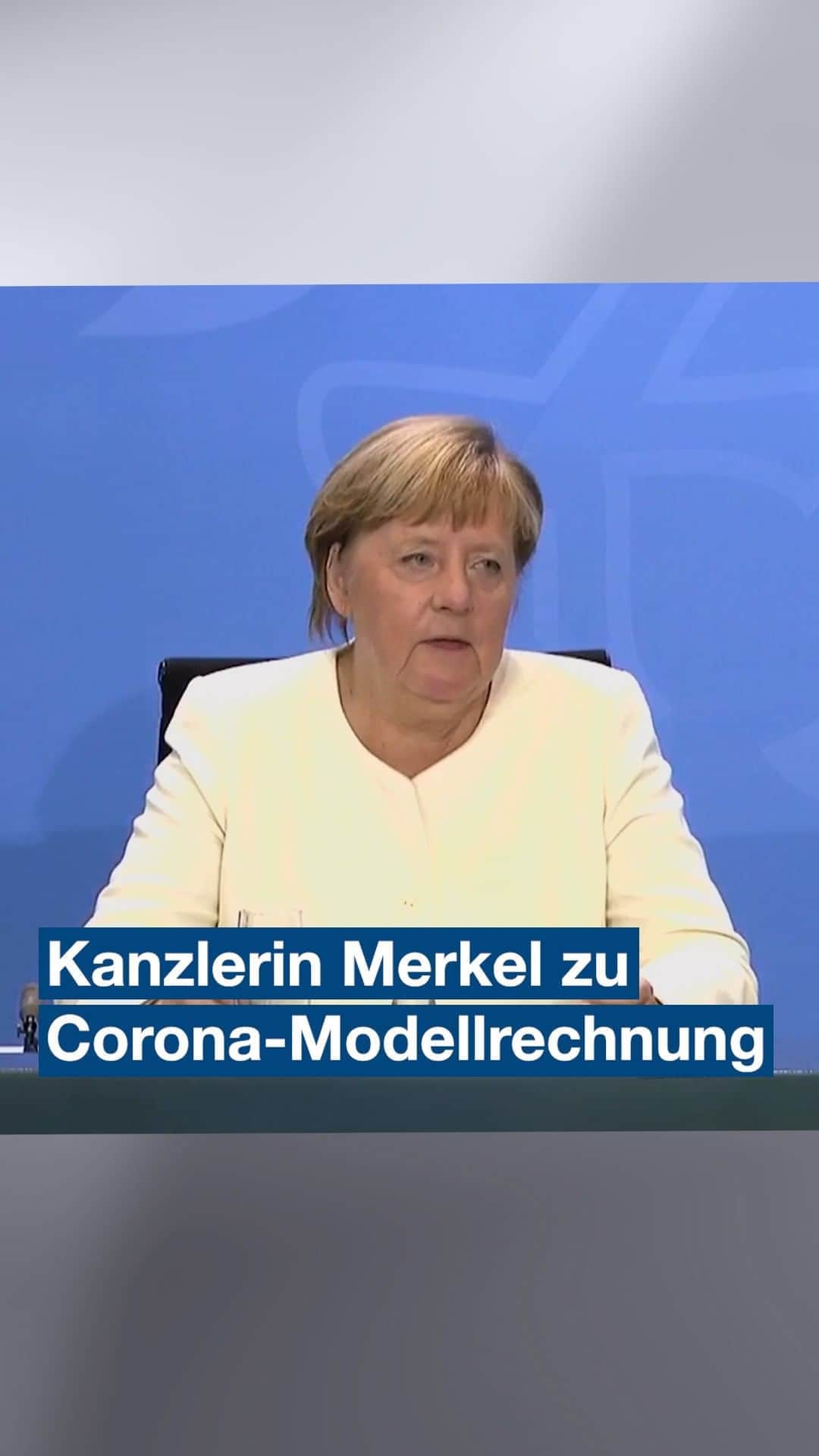 アンゲラ・メルケルのインスタグラム：「Kanzlerin Merkel nach den Bund-Länder-Beratungen zu einer Modellrechnung, die zeigt, warum es jetzt so wichtig ist, den Anstieg der Corona-Infektionszahlen einzudämmen. . . . #Corona #Coronavirus #Covid_19 #Pandemie #Merkel #Kanzlerin #Politik #Deutschland」