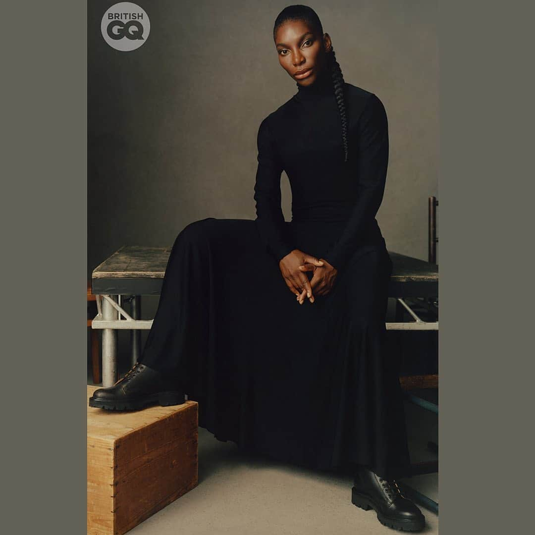 グレンソンさんのインスタグラム写真 - (グレンソンInstagram)「The wonderful #michaelaCoel shot for @britishgq in our 13 Eye Boots  Thank you @britishgq @luke_jefferson_day @paulsolomonsgq - Photography @benwellerstudio @robinkeygq」9月30日 16時54分 - grensonshoes