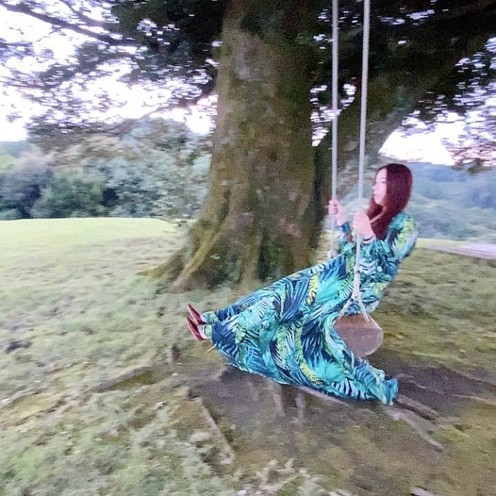 ツナマヨのインスタグラム：「山のブランコ」