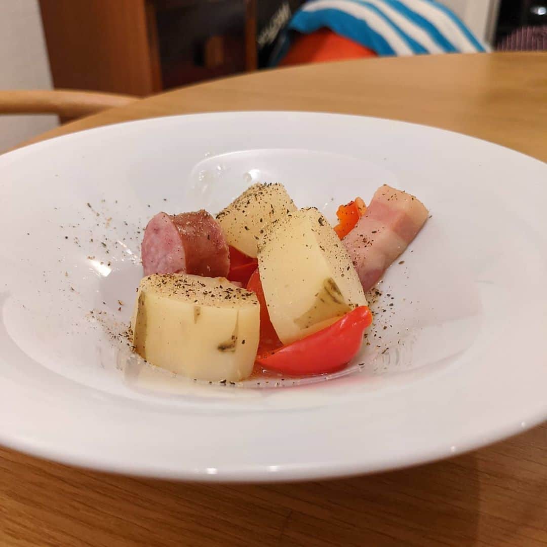 為末大のインスタグラム：「ポトフを作りました。無水です。 #ポトフ」