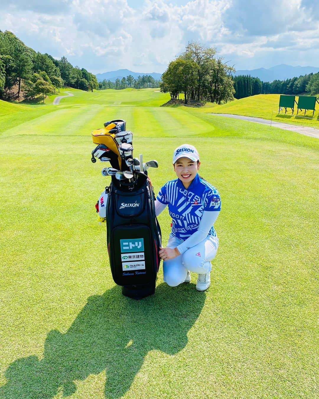 小祝さくらさんのインスタグラム写真 - (小祝さくらInstagram)「new bag✨ #srixon  #dunlop」9月30日 18時29分 - sakura_koiwai_official