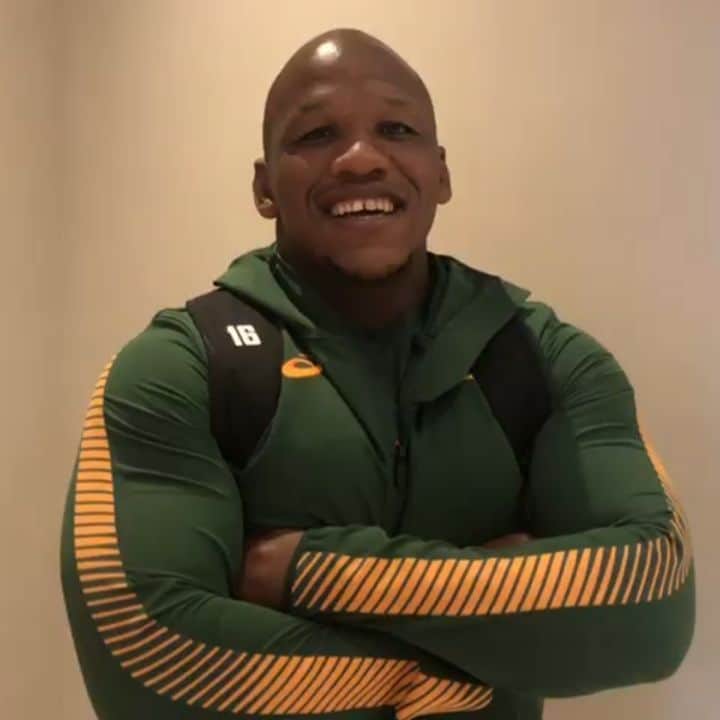 ラグビー南アフリカ代表のインスタグラム