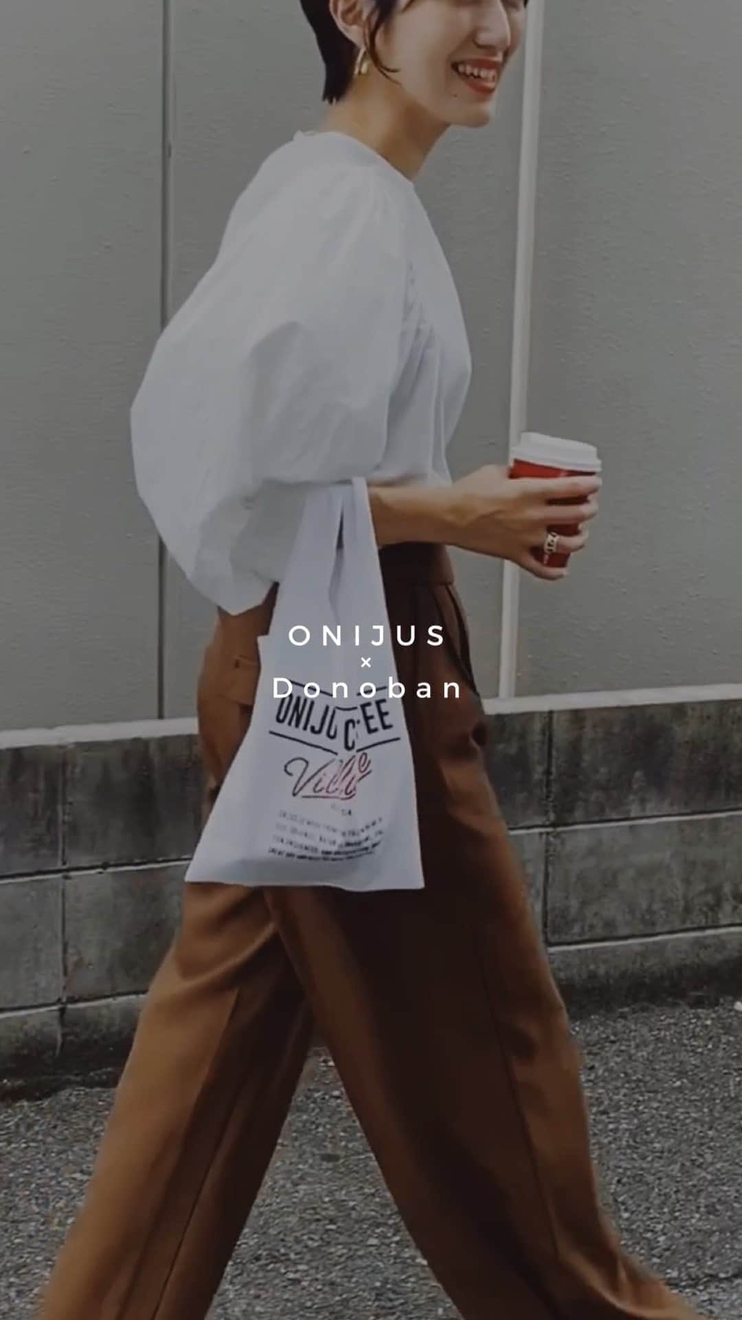 美生のインスタグラム：「@onijus × @donobanweb お昼を買いにコンビニに行く本日のstyle.」