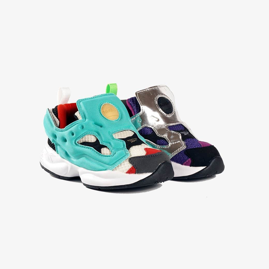 KICKS LAB. [ Tokyo/Japan ]さんのインスタグラム写真 - (KICKS LAB. [ Tokyo/Japan ]Instagram)「REEBOK l "VERSA PUMP FURY MINIONS" Silver Metallic/Aqua Phase/Power Red l Available on the October 1st in Store and Online Store. #KICKSLAB #キックスラボ」9月30日 19時30分 - kickslab