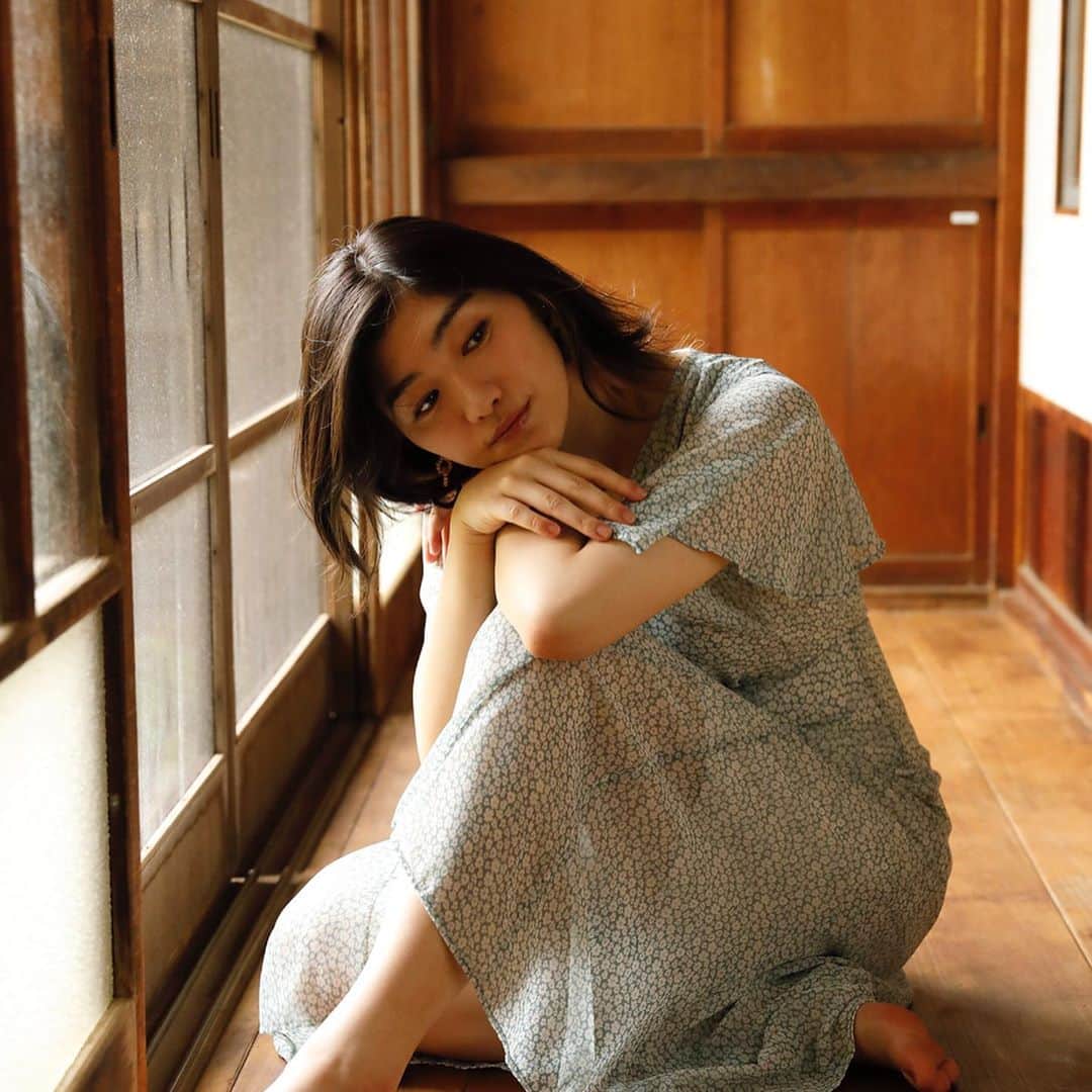 小林歌穂のインスタグラム：「初の作品撮りー！！！﻿  楽しい！！！笑﻿ ﻿ ﻿ #作品撮り#KIND#あはは」
