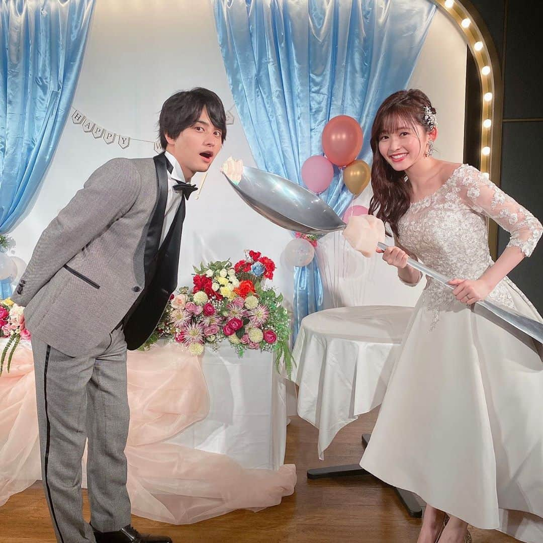 瀬戸利樹さんのインスタグラム写真 - (瀬戸利樹Instagram)「「マリーミー！」リモート結婚式終わりました🤵👰 笑いあり、サプライズありで終始笑っぱなし😂楽しかったなぁ 放送まであと3日です☺️ よろしくお願いします！ #マリーミー #ほわキュン #特大スプーン」9月30日 21時07分 - toshiki_seto_official