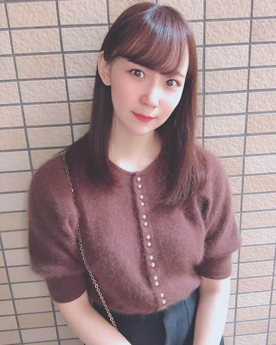 大段舞依のインスタグラム：「﻿ ﻿ 👼の日も近くなってきたので素敵な大人に...♡﻿ ﻿ ﻿ っと言う事でカラーと縮毛矯正をしに﻿ 美容院に行ってきました！！！﻿ これで素敵な日を迎えれそうです👼💕﻿ ﻿ @a_go_endo さんありがとうございます＾＾﻿ ﻿」