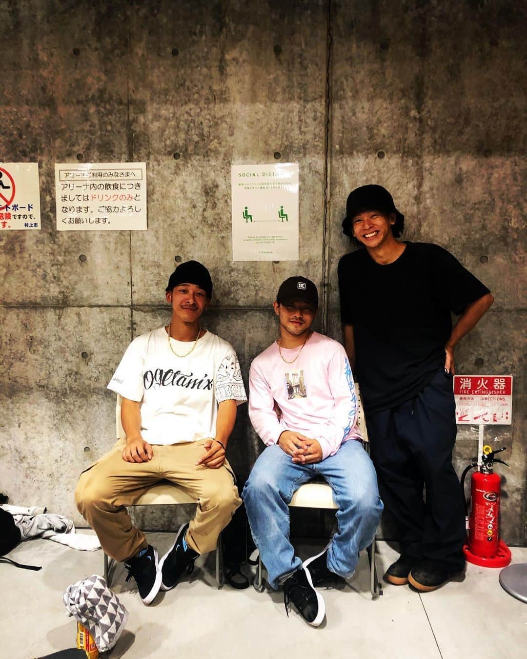 笹岡建介のインスタグラム：「Very good friend😎 @taikinakatani  @ayumuhirano1129  #instagood #instalike #fashion #skate #skatelife」