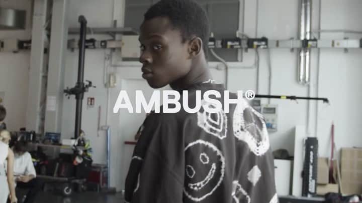 VERBALのインスタグラム：「SS21 Collection shooting BTS @ambush_official」
