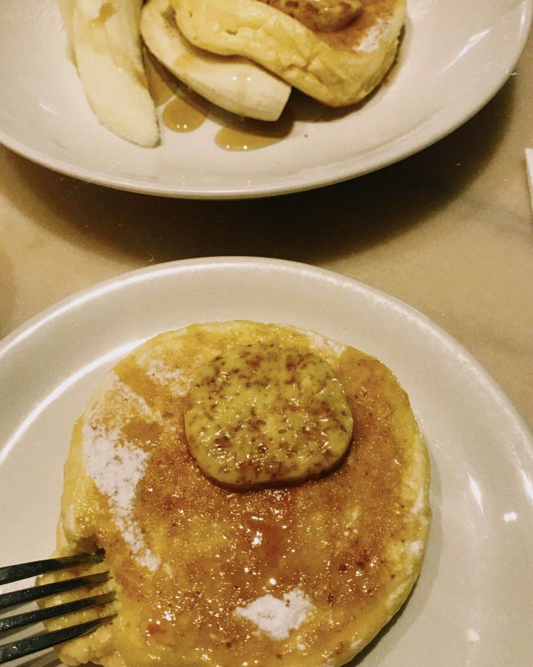 田谷菜々子さんのインスタグラム写真 - (田谷菜々子Instagram)「😋🤤🤤💗 大好きな方と食べるパンケーキは何倍も美味しく感じました🥞♡ 気持ちがすっきりとして元気出ました😌 10月からまた頑張ろうー‼︎🤍🙌🏻」9月30日 22時12分 - nanako_taya