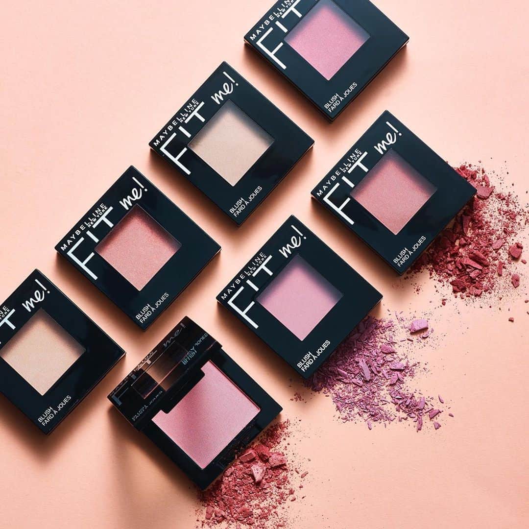 Maybelline New Yorkさんのインスタグラム写真 - (Maybelline New YorkInstagram)「The tan may fade, but you’ll always have #fitmeblush!💗If you’re missing your sun-kissed glow, add this pop of color to your cheeks & nose for a natural flush. We love shades ‘peach’ & ‘berry’ for a fall look.😉 Double tap to show some love!」9月30日 22時20分 - maybelline