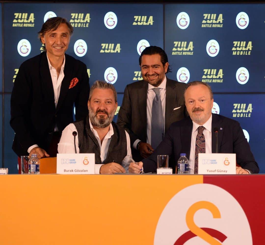 ガラタサライSKさんのインスタグラム写真 - (ガラタサライSKInstagram)「Kulübümüz ile dünya genelinde yüzden fazla ülkede, on bir dilde, otuz milyondan fazla oyuncu tarafından oynanan Zula Oyun’un yaratıcısı, Türkiye’de espora en fazla yatırım yapan Türk şirketi InGame Group arasındaki iş birliği anlaşmasının basın lansmanı gerçekleştirildi.  InGame Group ile yapılan iş birliği anlaşması Başkan Yardımcımız Yusuf Günay, Yönetim Kurulu Muhasip Üyemiz Dorukhan Acar, InGame Group Kurucu Ortak ve CEO’su Burak Gözalan ve InGame Group Kurucu Ortağı Genco Alp’in katılımıyla gerçekleşti.」9月30日 22時27分 - galatasaray
