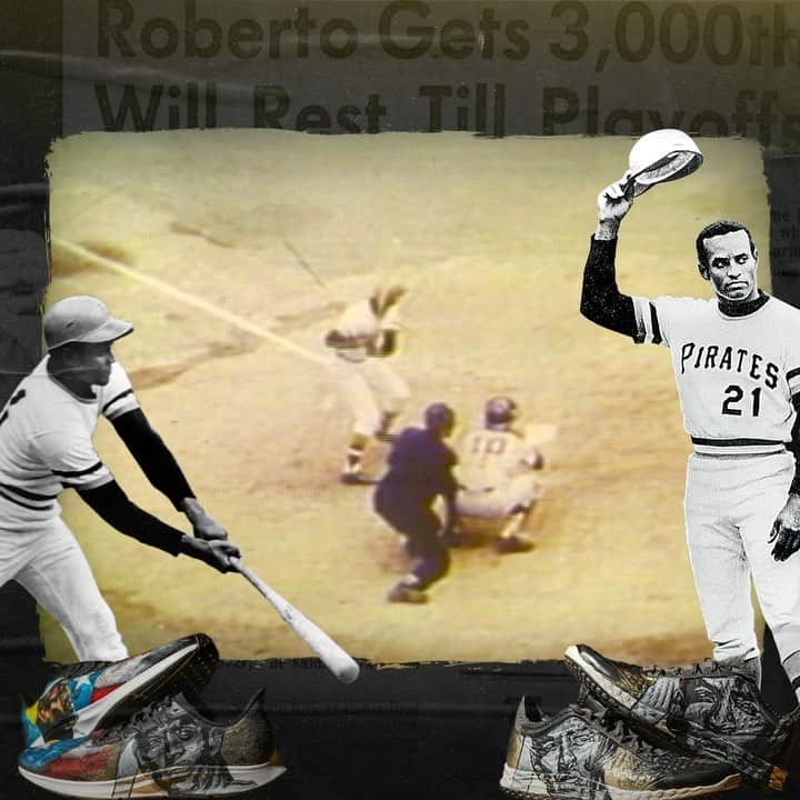 のインスタグラム：「On this day in 1972, The Great One recorded his 3,000th hit.」