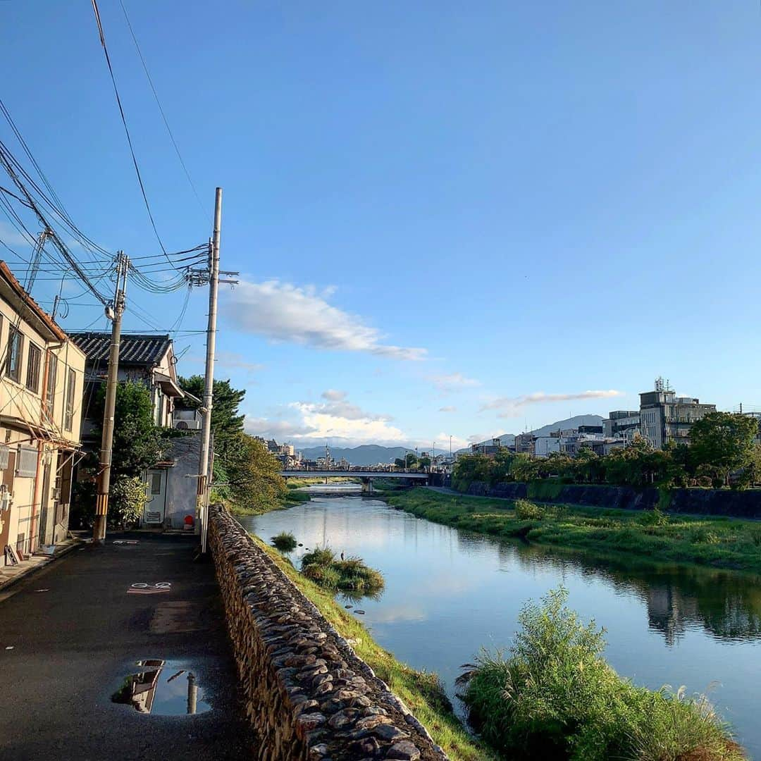 池内万作さんのインスタグラム写真 - (池内万作Instagram)「朝の旅ラン終了！ 京都駅近辺から木屋町辺りまで行って戻ってきました〜。 信号と名所だらけだから、ついつい立ち止まっては写真を。 これを「ラン」と呼んでいいかは議論が別れるところかもしれないw そーいや10月ですね〜。 早い早い。 皆さま、素敵な秋の1日をお過ごし下さい(｀_´)ゞ #ランでした #stopデ部 #旅ラン」10月1日 8時06分 - mandeshita