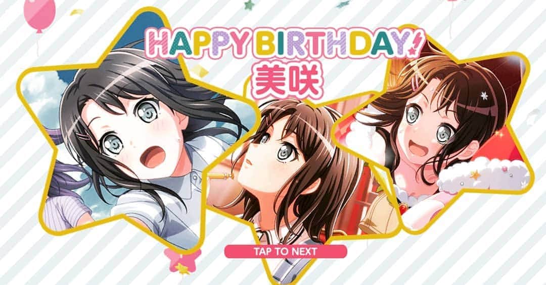 のインスタグラム：「#奥沢美咲生誕祭2020 #ミッシェル #ハロハピ #バンドリ #奥沢美咲 #WAWAWA #りな」