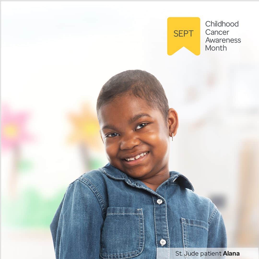 オデット・アナブルのインスタグラム：「Today is the last day of childhood cancer awareness month. Let’s cure childhood cancer. Together. Click on the link in my bio, it’s takes no time to donate and help these families. I have been a long time supporter of St. Jude and have witnessed first hand the magic that they make happen for these kids. ✨The families don’t have to pay one cent and we can all help be a part of saving lives. #forStJude」