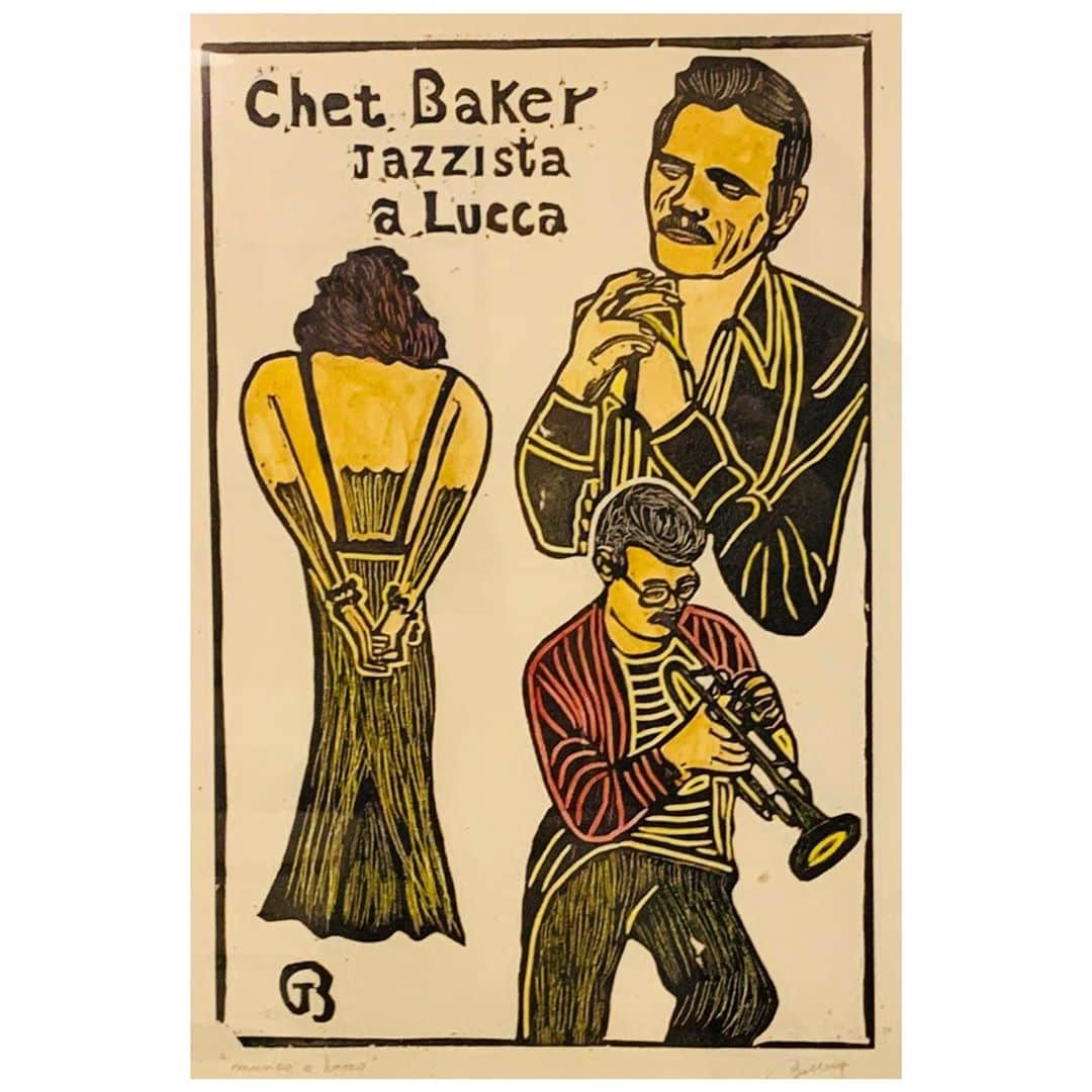 マット・ディロンさんのインスタグラム写真 - (マット・ディロンInstagram)「Chet Baker in Lucca. ##luccaitaly #chetbaker #cooljazz」10月1日 0時58分 - mattdillon