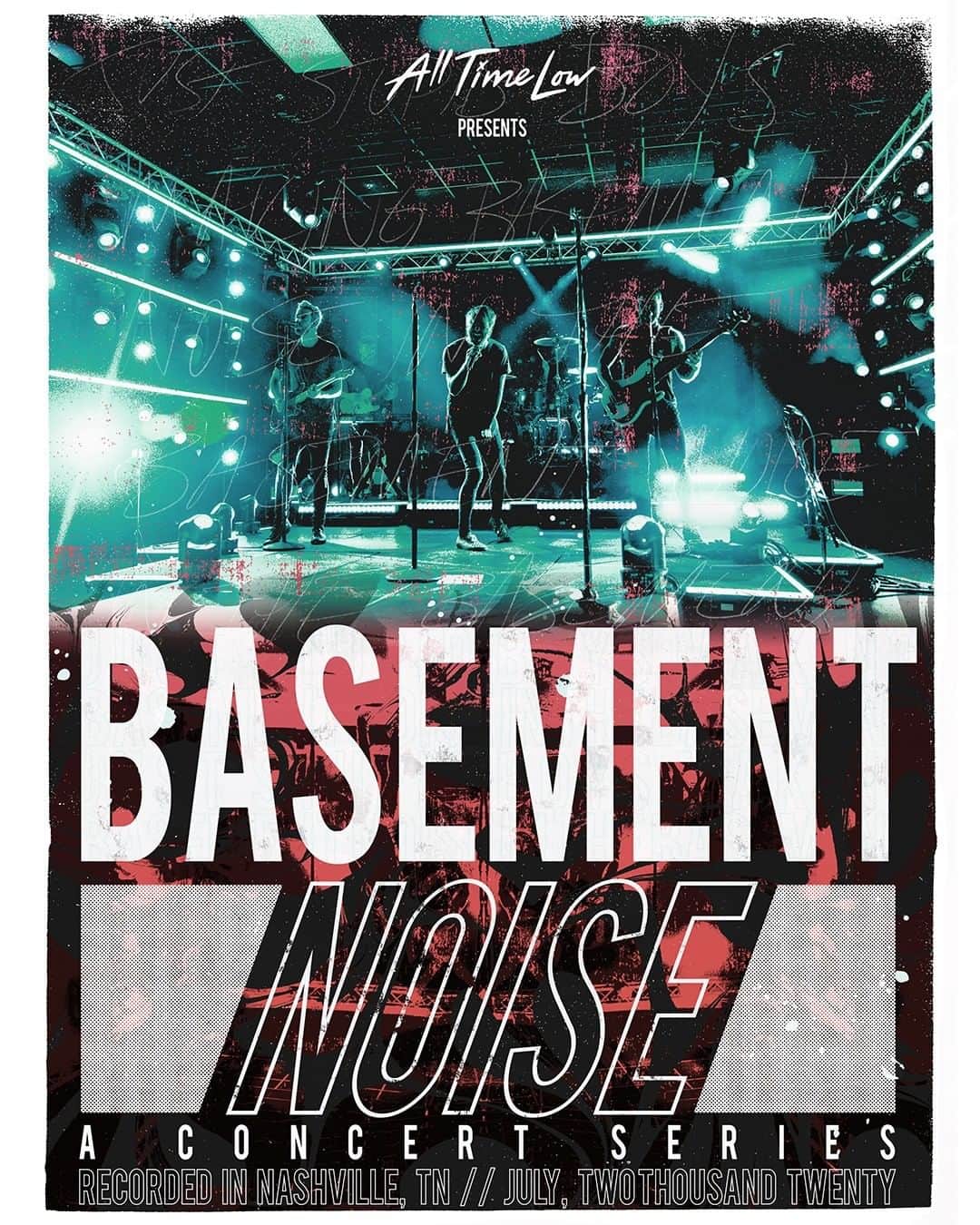 All Time Lowのインスタグラム：「The Basement Noise Concert Series is ON SALE NOW! Not being able to play shows for you all this year has been devastating, but we meant it when we said we’d find a way to stay close and continue performing for our fans in whatever way we could. The first stream is 9 days away - it’s a full play through of "Wake Up, Sunshine" and you don’t wanna miss it. Tickets available at shop.alltimelow.com.  10/9 - WUS Album Playthrough 10/23 - Rian’s Choice Set 11/13 - Zack’s Choice Set 12/4 - Alex’s Choice Set 12/18 - Jack’s Choice Set」