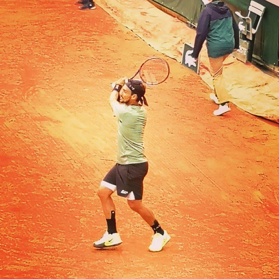 フローラン・ダバディーさんのインスタグラム写真 - (フローラン・ダバディーInstagram)「ローランギャロス4日目🍁🍂 Roland-Garros Day 4 #rolandgarros2020」10月1日 2時34分 - florent_dabadie