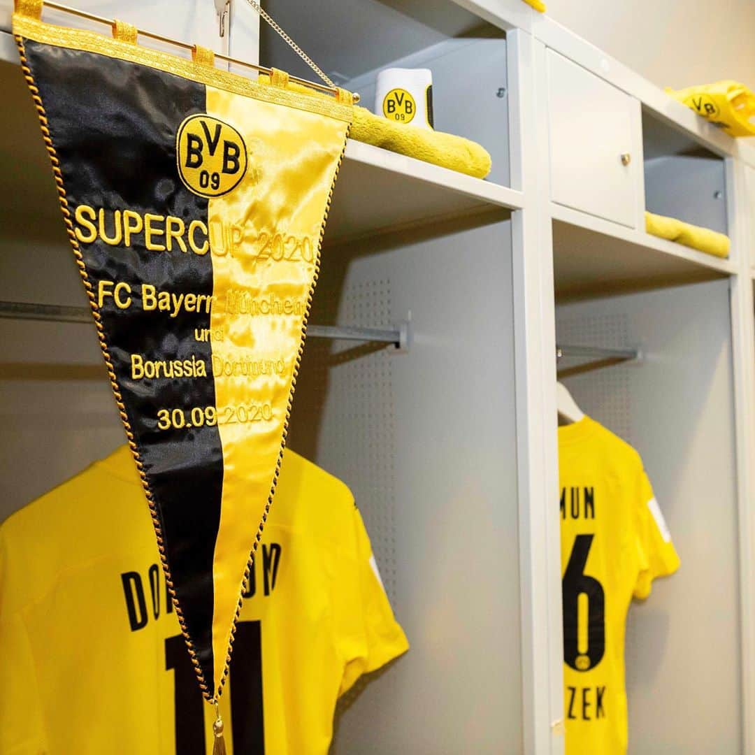 ボルシア・ドルトムントさんのインスタグラム写真 - (ボルシア・ドルトムントInstagram)「So beginnen wir in München! ➡️1️⃣1️⃣ #supercup #FCBBVB」10月1日 2時29分 - bvb09